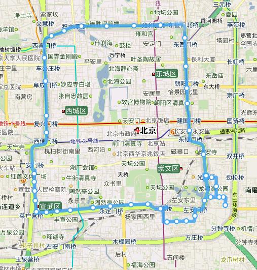 北京公交线路800次线路图，急急，谢谢