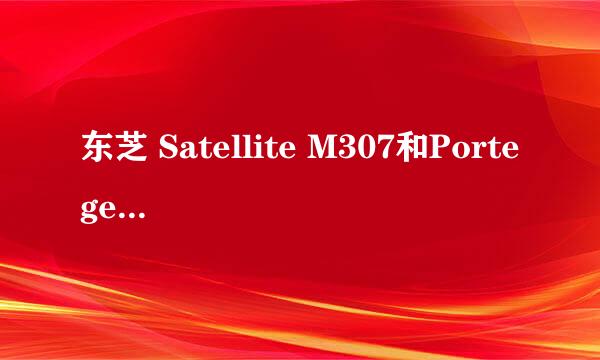 东芝 Satellite M307和Portege M807