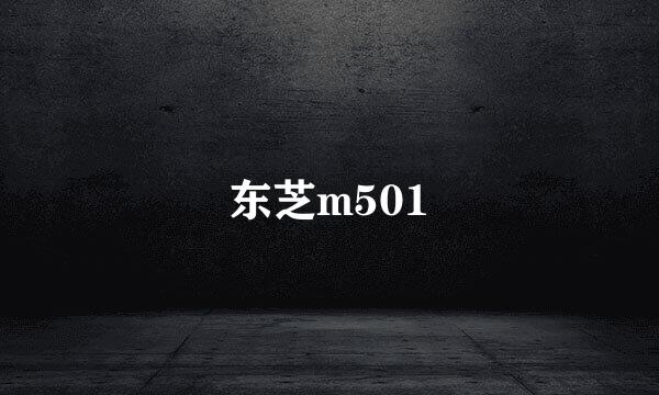 东芝m501