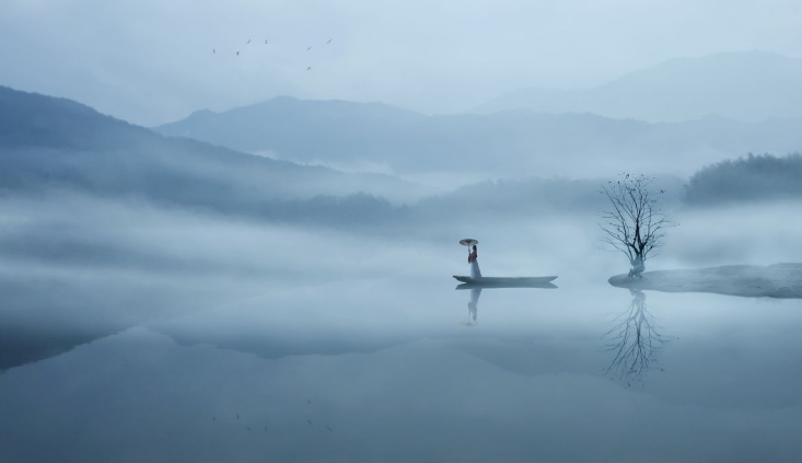 雾霭流岚的意思