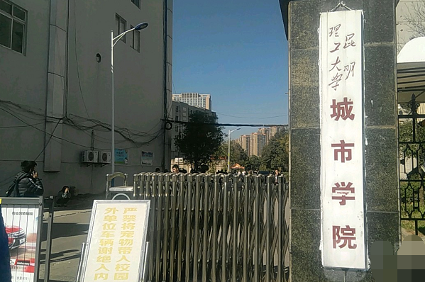 昆明理工大学城市学院录取分数线