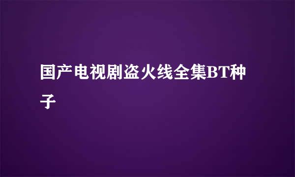 国产电视剧盗火线全集BT种子