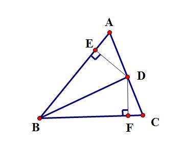 如图，BD是三角形ABC的角平分线