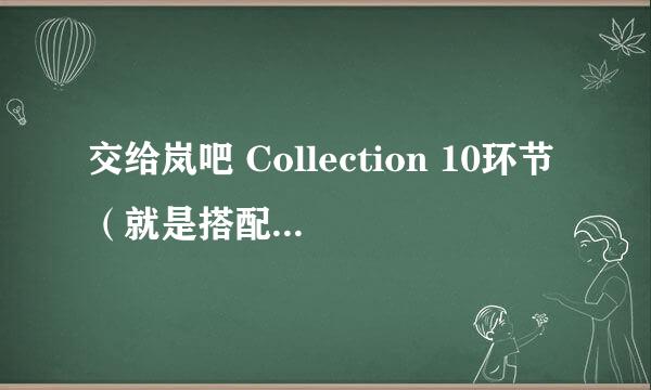 交给岚吧 Collection 10环节（就是搭配10万yan的衣服），在哪几期有这个环节啊？