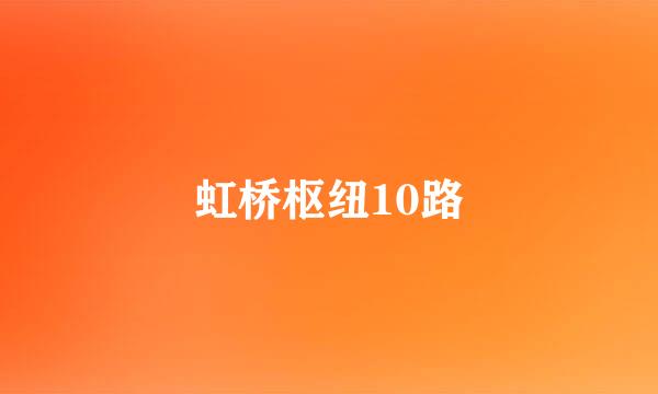 虹桥枢纽10路