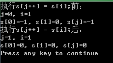 s[j++]=s[i]是什么意思，求c语言的解答