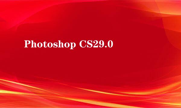 Photoshop CS29.0