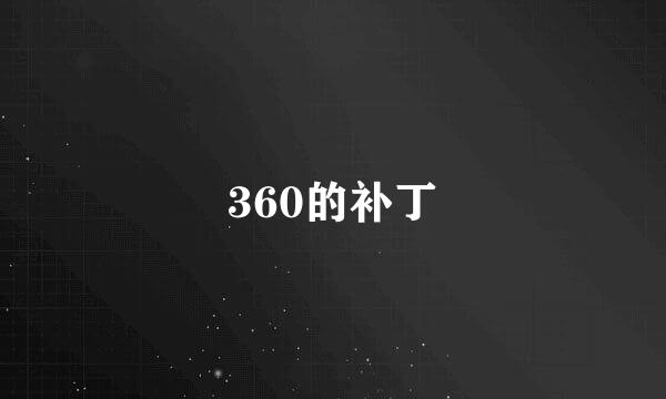 360的补丁