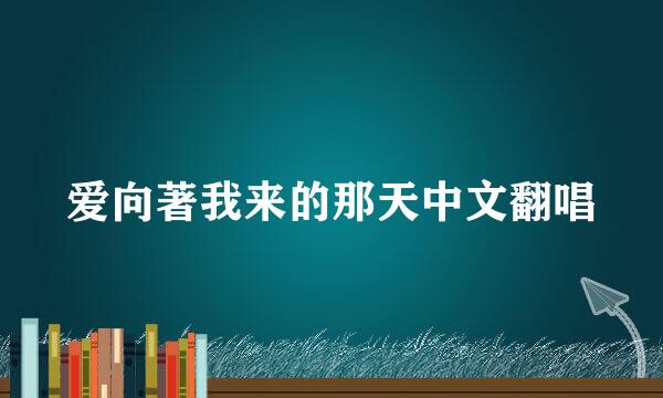 爱向著我来的那天中文翻唱