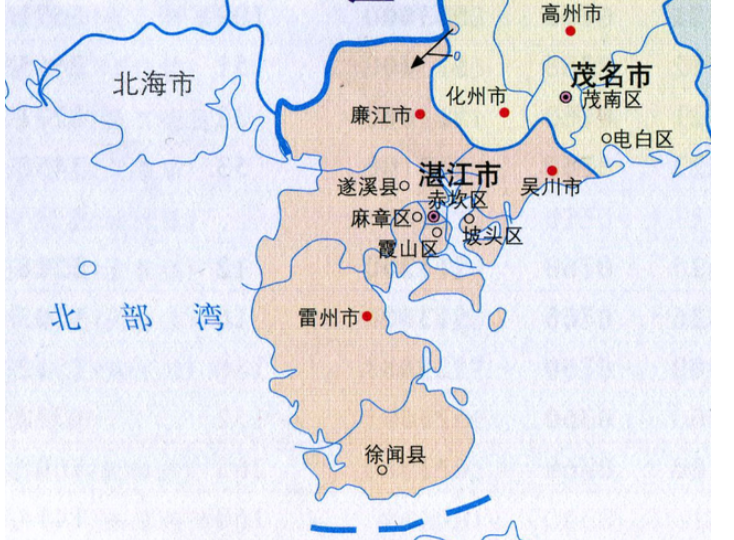 广东廉江属于哪个市？