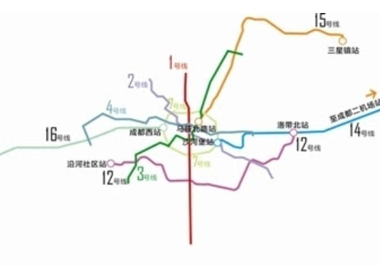 成都地铁12号线主要经过那些站