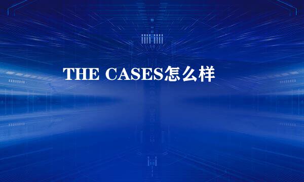 魕 THE CASES怎么样