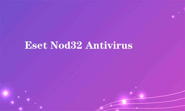 Eset Nod32 Antivirus