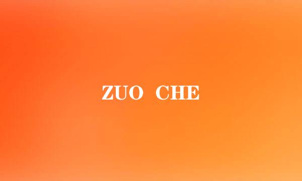 ZUO  CHE