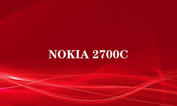 NOKIA 2700C