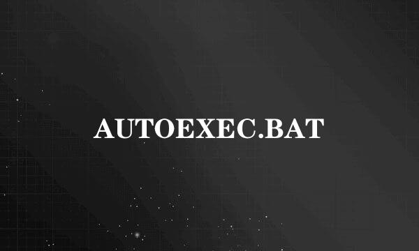 AUTOEXEC.BAT
