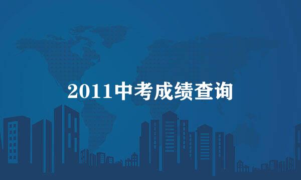 2011中考成绩查询