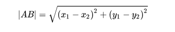 两点间的距离公式是怎样的呢？