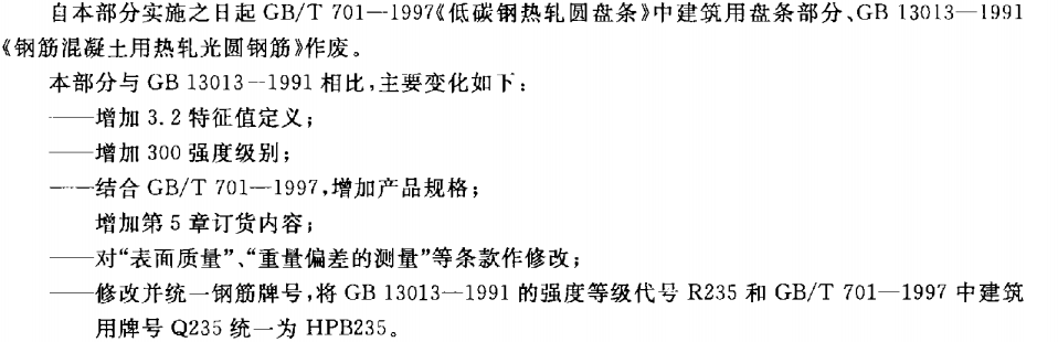 本文中提到R235钢筋，我看了一下本文的更新时间就在不久前，我想说的是这种钢筋已经禁止使用了。