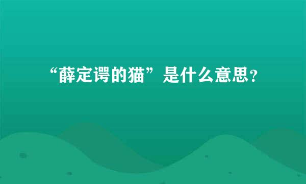 “薛定谔的猫”是什么意思？