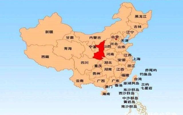 西安在中国的什么位置
