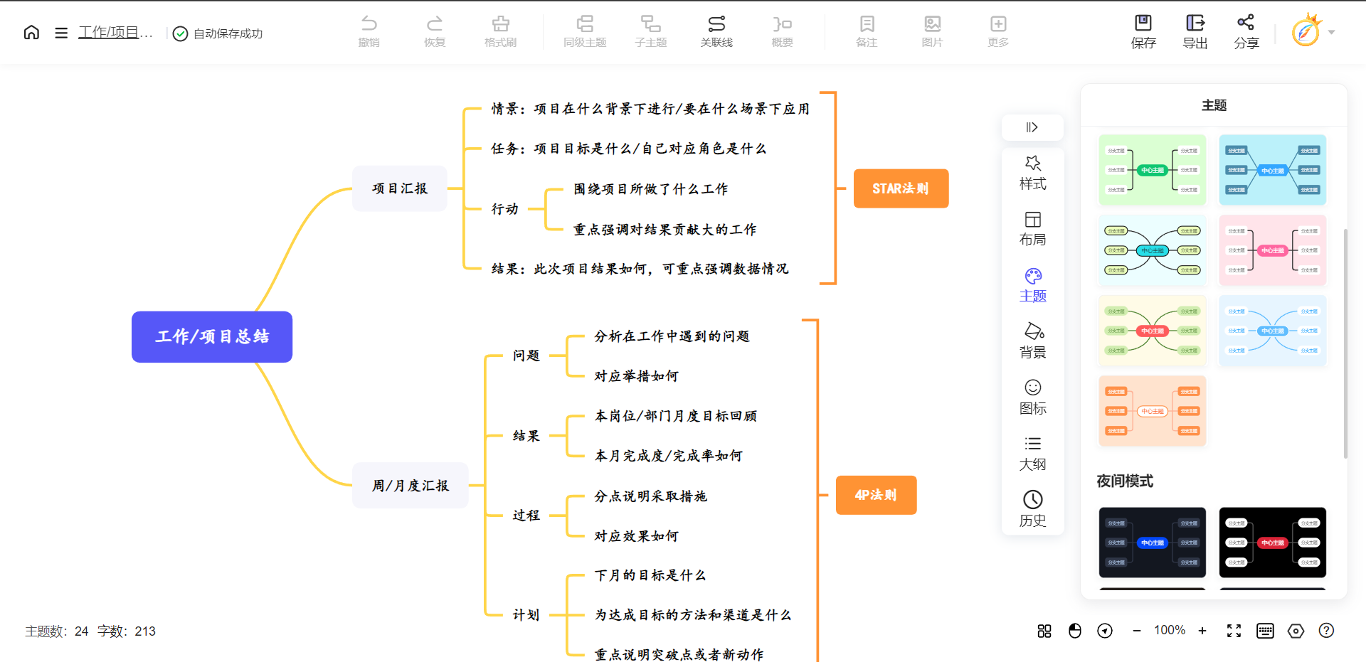 思维导图软件freemind的使用教程