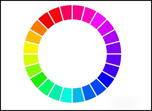 24色相环怎么做