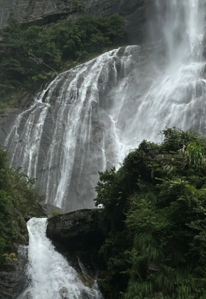 望庐山瀑布全诗意思