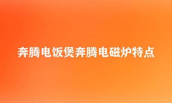 奔腾电饭煲奔腾电磁炉特点