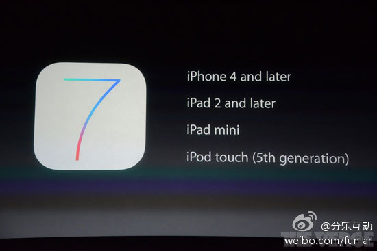 ipod touch4能更新到ios7吗？