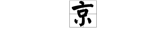 京字有哪些组词