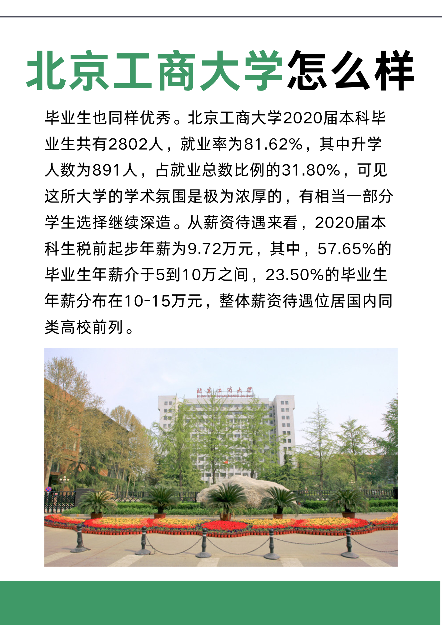 北京工商大学怎么样