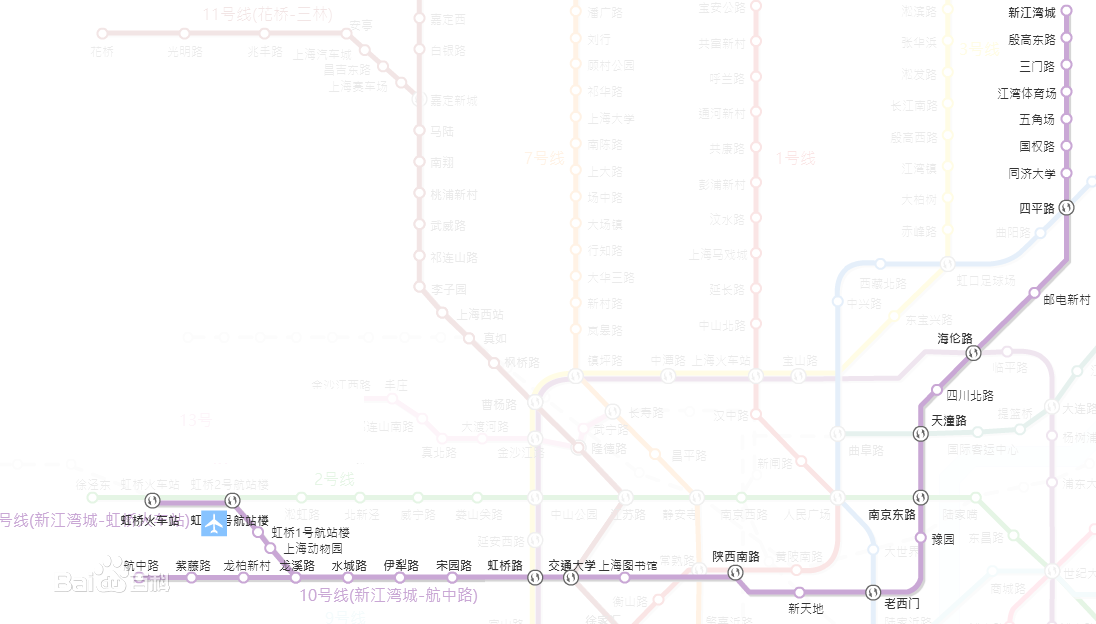 上海，如何坐地铁去七浦路