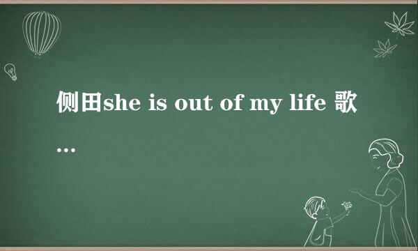 侧田she is out of my life 歌词中文翻译