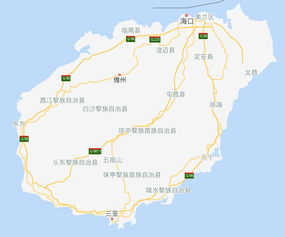 海南省保亭县是属于三亚市还是海口市？