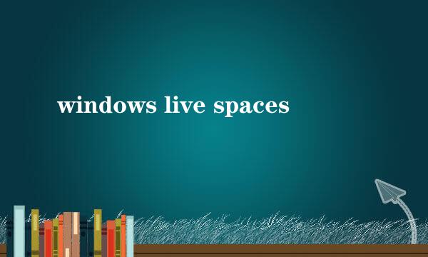 windows live spaces