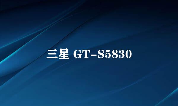 三星 GT-S5830