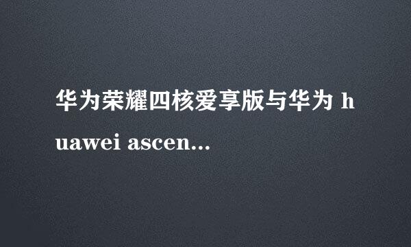 华为荣耀四核爱享版与华为 huawei ascend d1 一样吗，为什么价格差距这么大啊。大家觉得怎么样，能买吗。