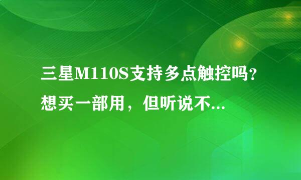 三星M110S支持多点触控吗？想买一部用，但听说不支持多点。