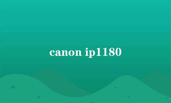 canon ip1180