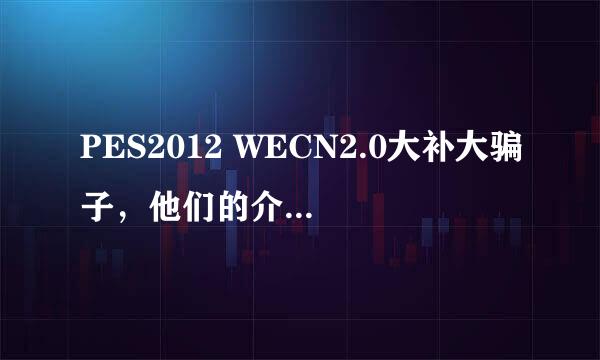 PES2012 WECN2.0大补大骗子，他们的介绍里说有繁体的文本，可是安装了国际版和中国版都没有繁体的文本