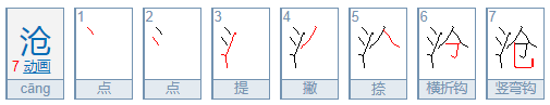 苍与沧的区别