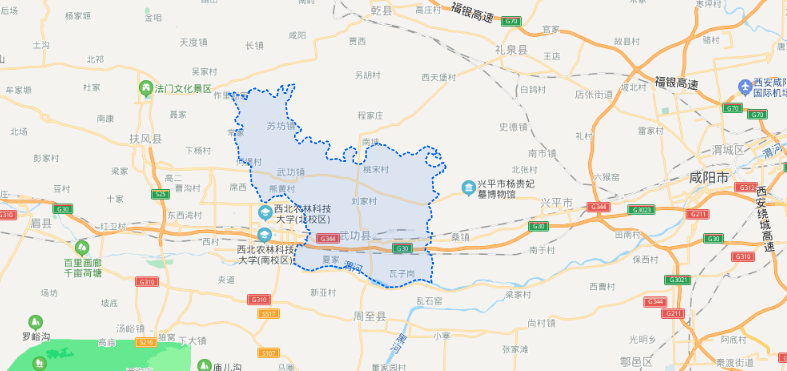 武功县属于哪个市？