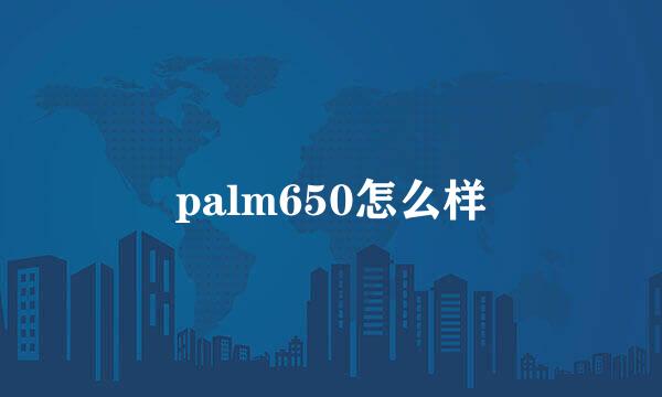 palm650怎么样