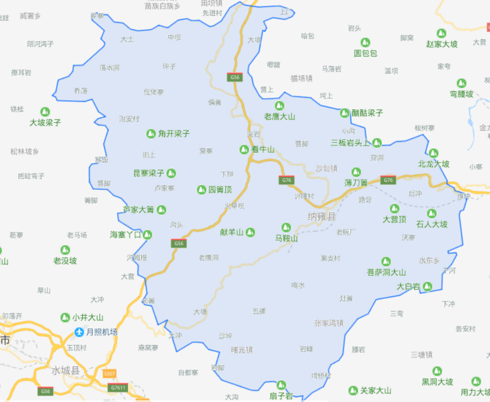 纳雍县有几个乡镇