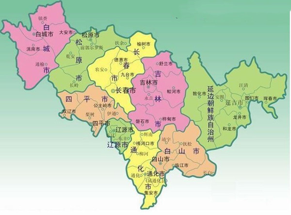 吉林市有几个区？