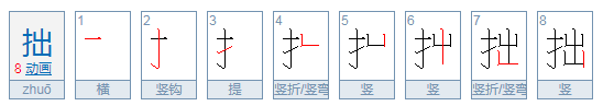 拙是什么读音