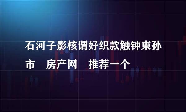 石河子影核谓好织款触钟束孙市 房产网 推荐一个