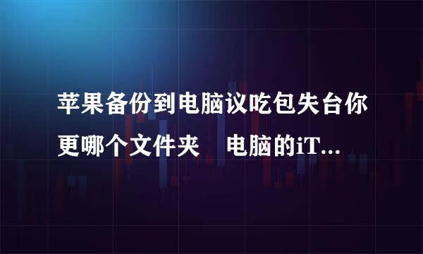 苹果备份到电脑议吃包失台你更哪个文件夹 电脑的iTune来自s备份文件在哪里