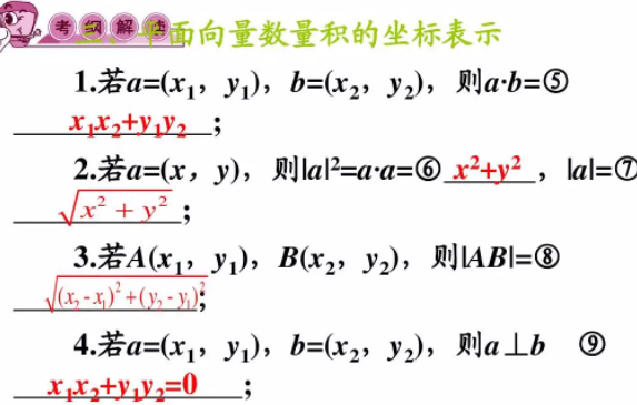 向量相乘的公式是什么？